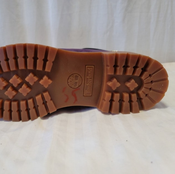 COPY - LA Lakers edition NBA Timberland Mitchell & Ness - size 10 boots - Picture 7 of 7